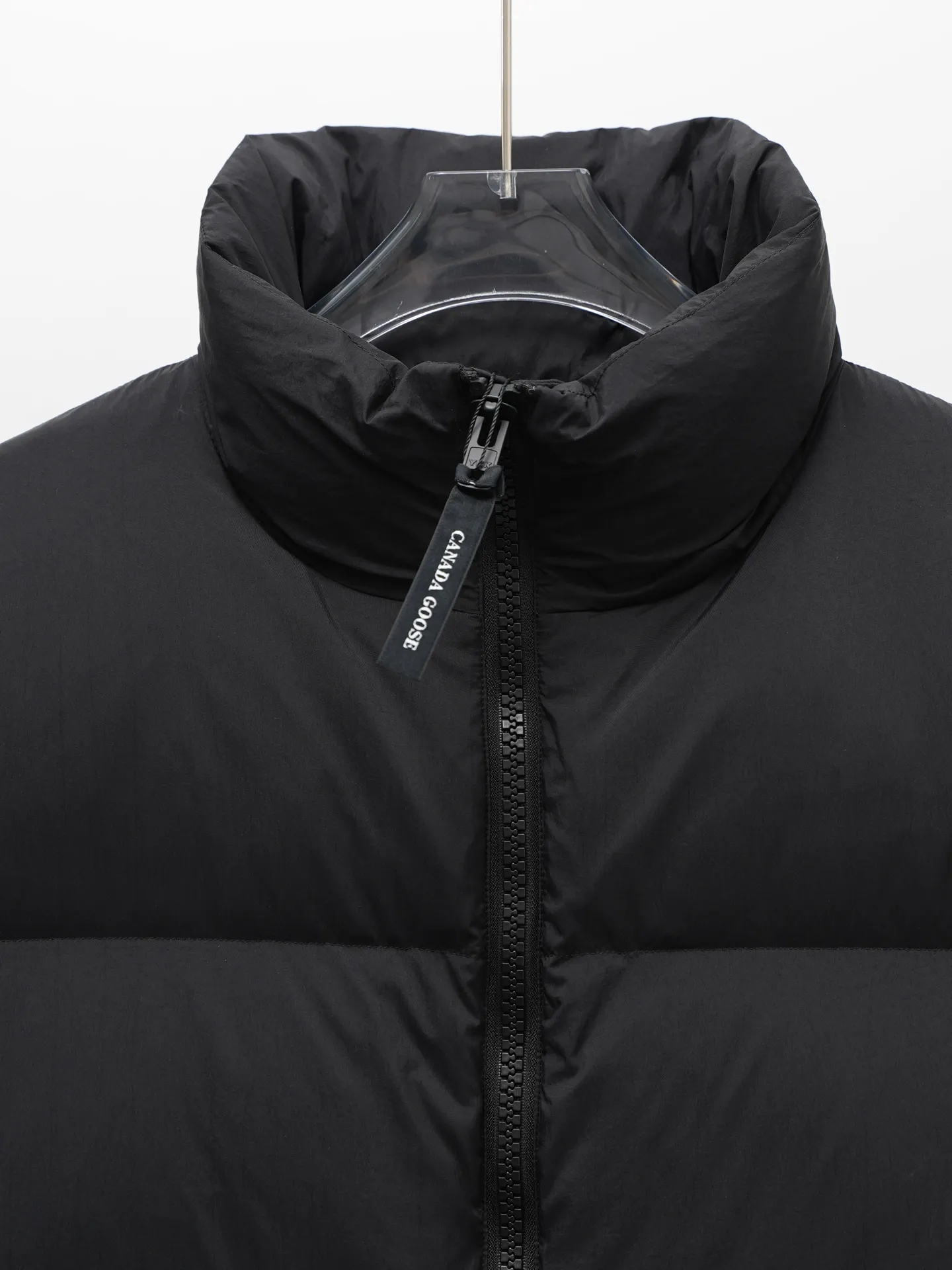 P860 CANADA GOOSE Canada Goose Lawrence Men's Down Jacket Big Goose Down Jacket Black (Black Label) 2802M
